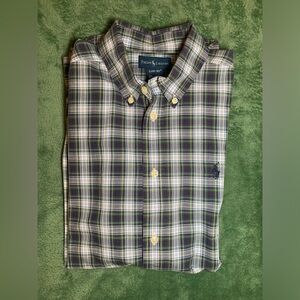 Polo by Ralph Lauren, long sleeve, button down shirt. Size: Boys L (14-16) 4265